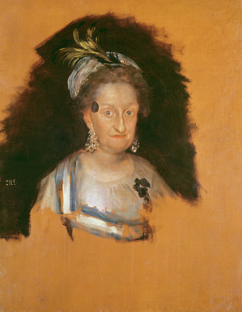 Marie Josepha infánsnő (tanulmány IV. Károly családja számára), 1800 előtt alkotó: Francisco de Goya