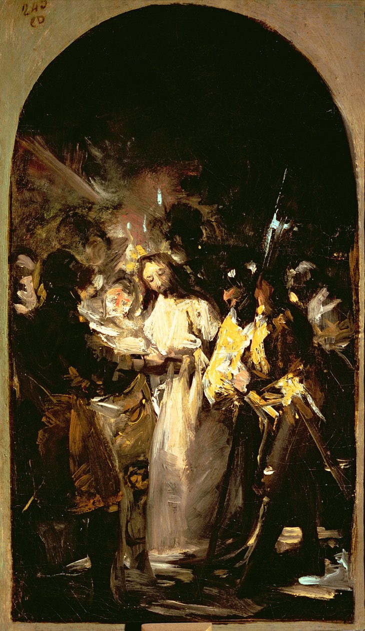 Krisztus felvétele, 1798 körül alkotó: Francisco de Goya