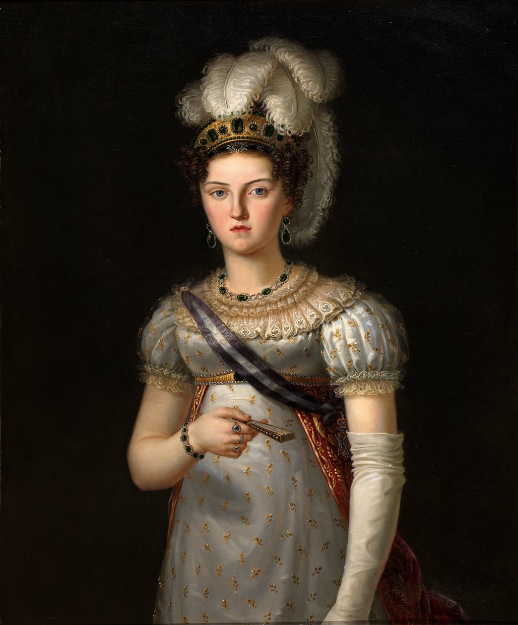 María Josefa Amalia de Sajonia, VII. Fernando harmadik felesége alkotó: Francisco Lacoma y Fontanet