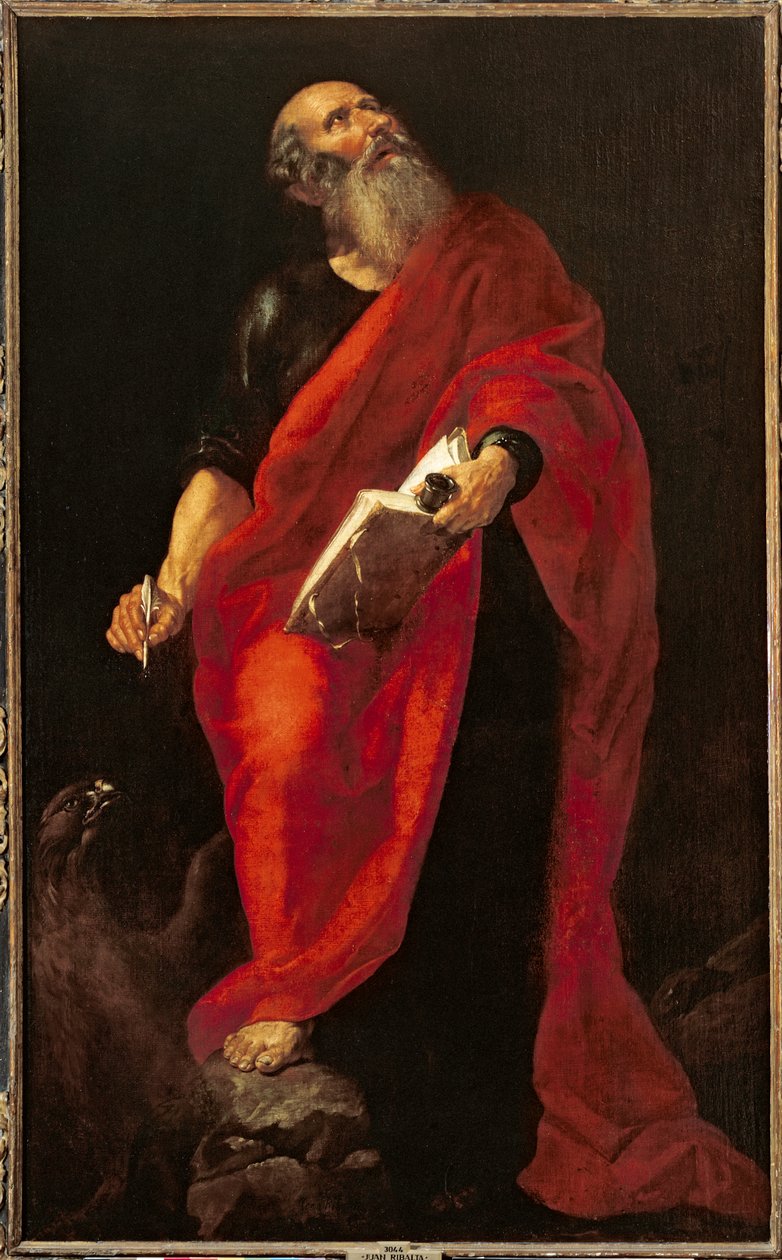 Szent János evangélista alkotó: Francisco Ribalta