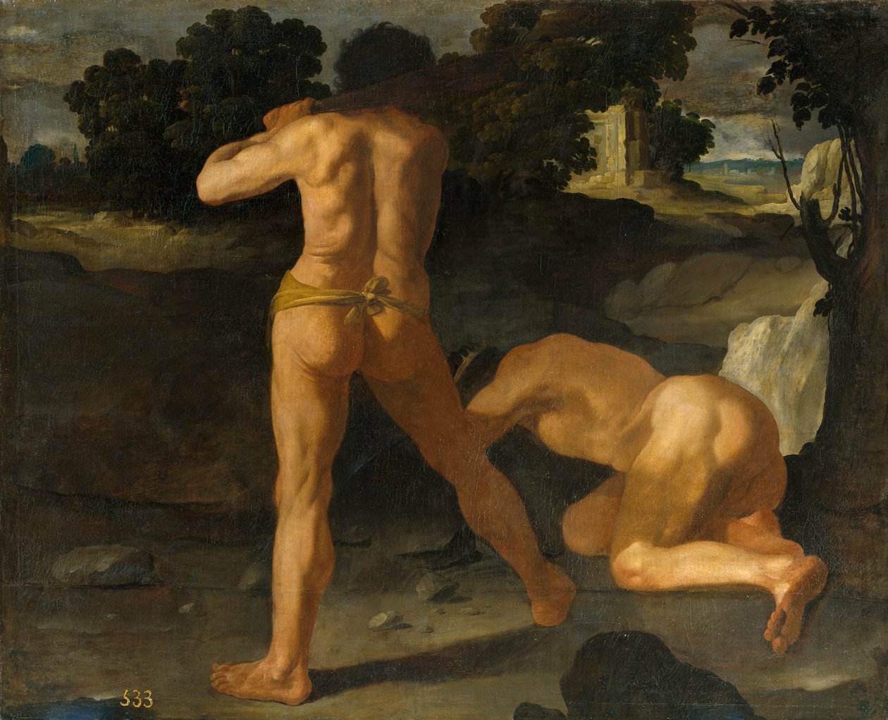 Herkules legyőzi Geryon királyt alkotó: Francisco de Zurbaran