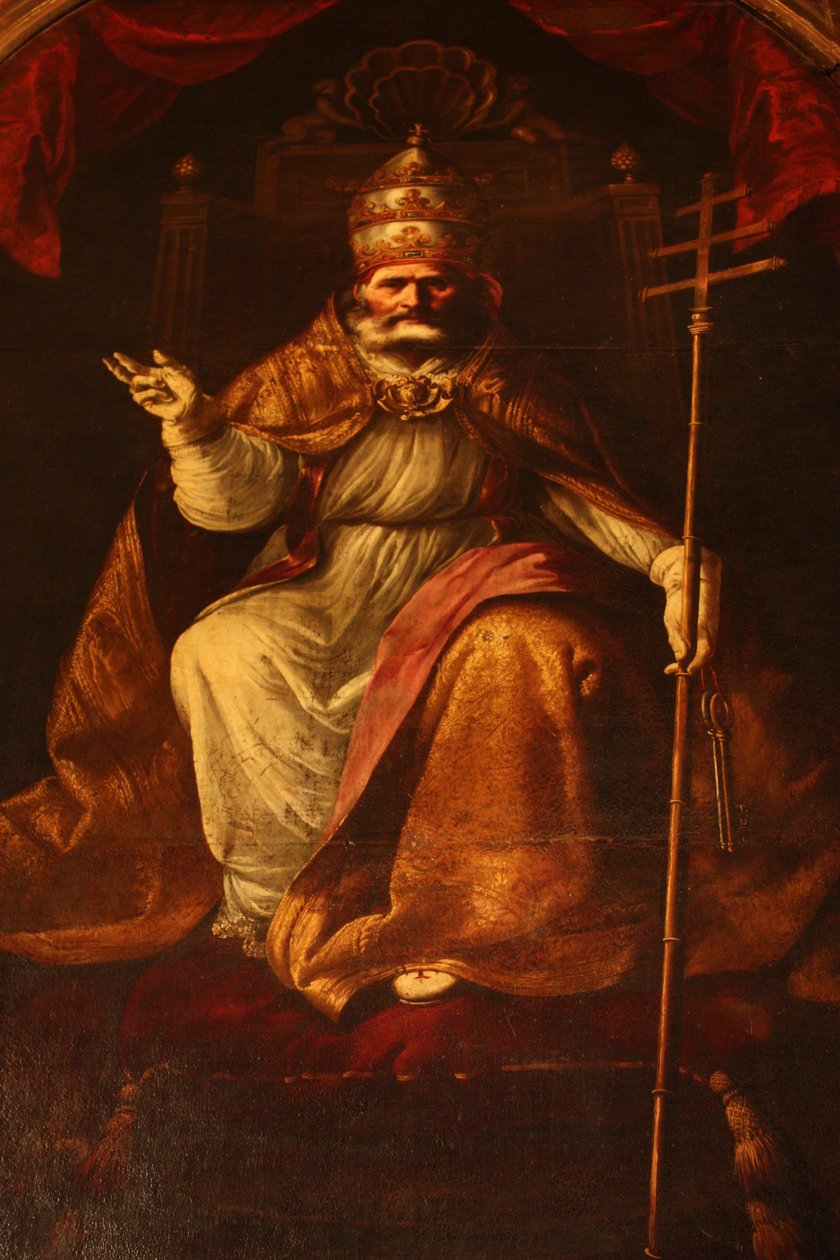 Szent Péter pápa alkotó: Francisco de Zurbaran