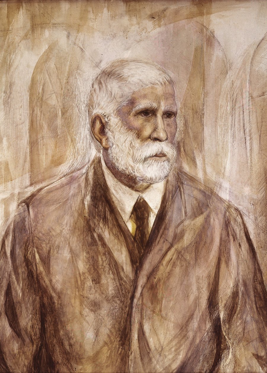 Antoni Gaudi i Cornet (festmény) alkotó: Francisco Domingo Marqués