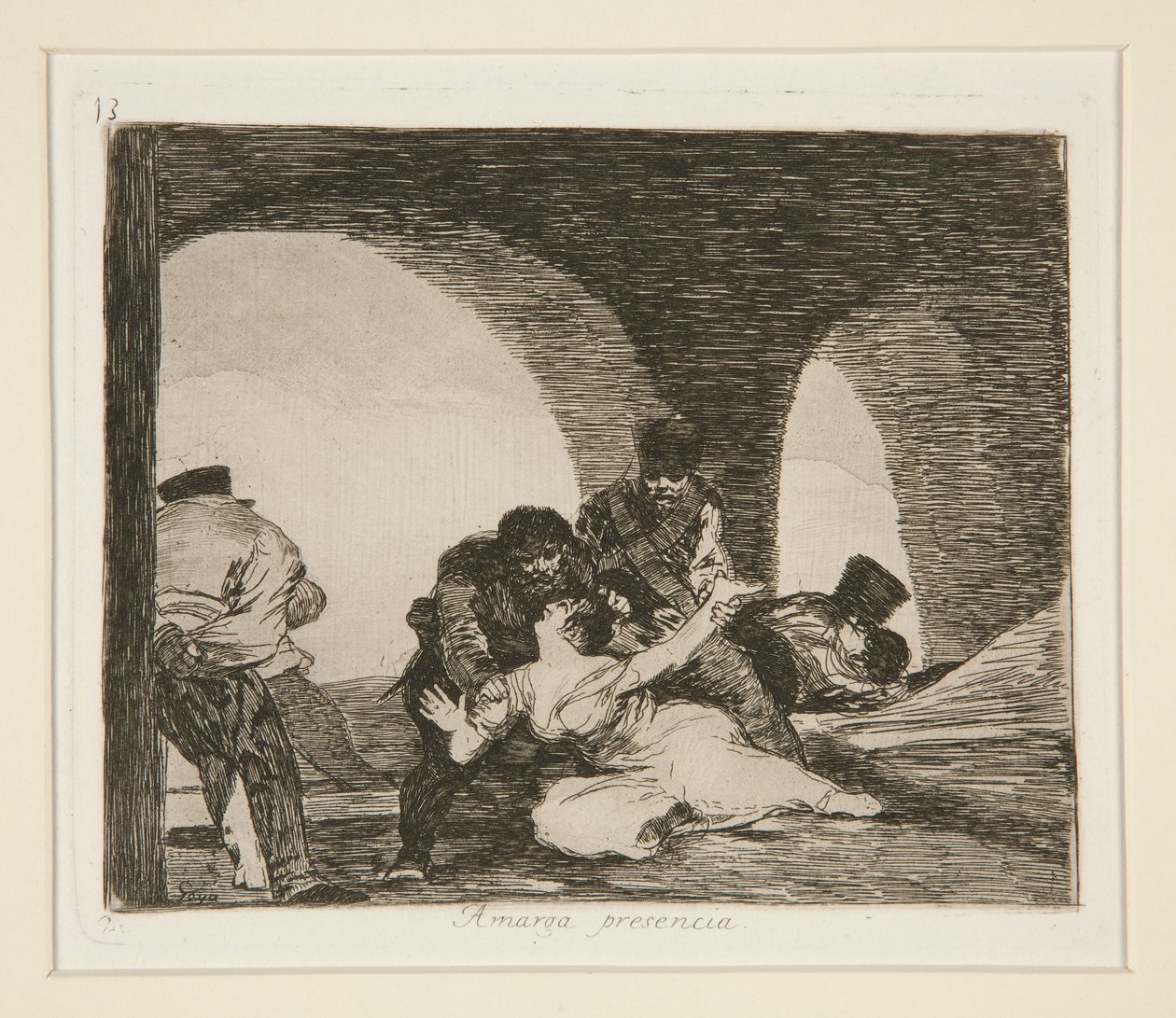 Bitter Presence (Bitter To Be Present), pl. 13. A háború katasztrófáiból alkotó: Francisco de Goya