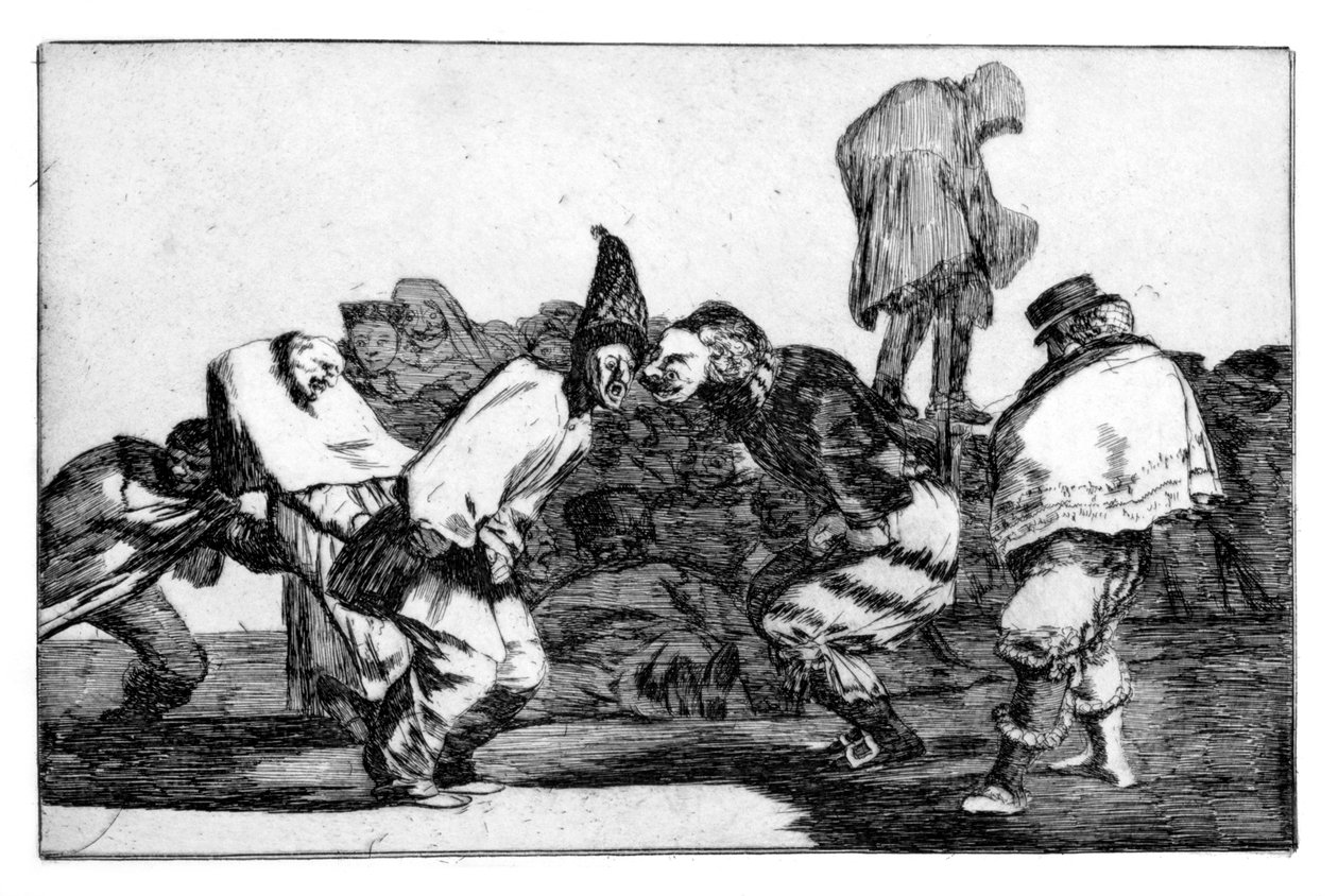Farsangi fantázia, 1819-1823 alkotó: Francisco de Goya