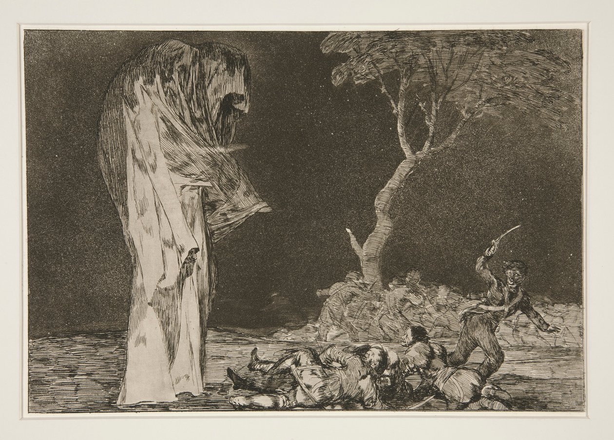 A félelem értelmetlensége (The Folly of Fear), pl. 2 A közmondásokból alkotó: Francisco de Goya