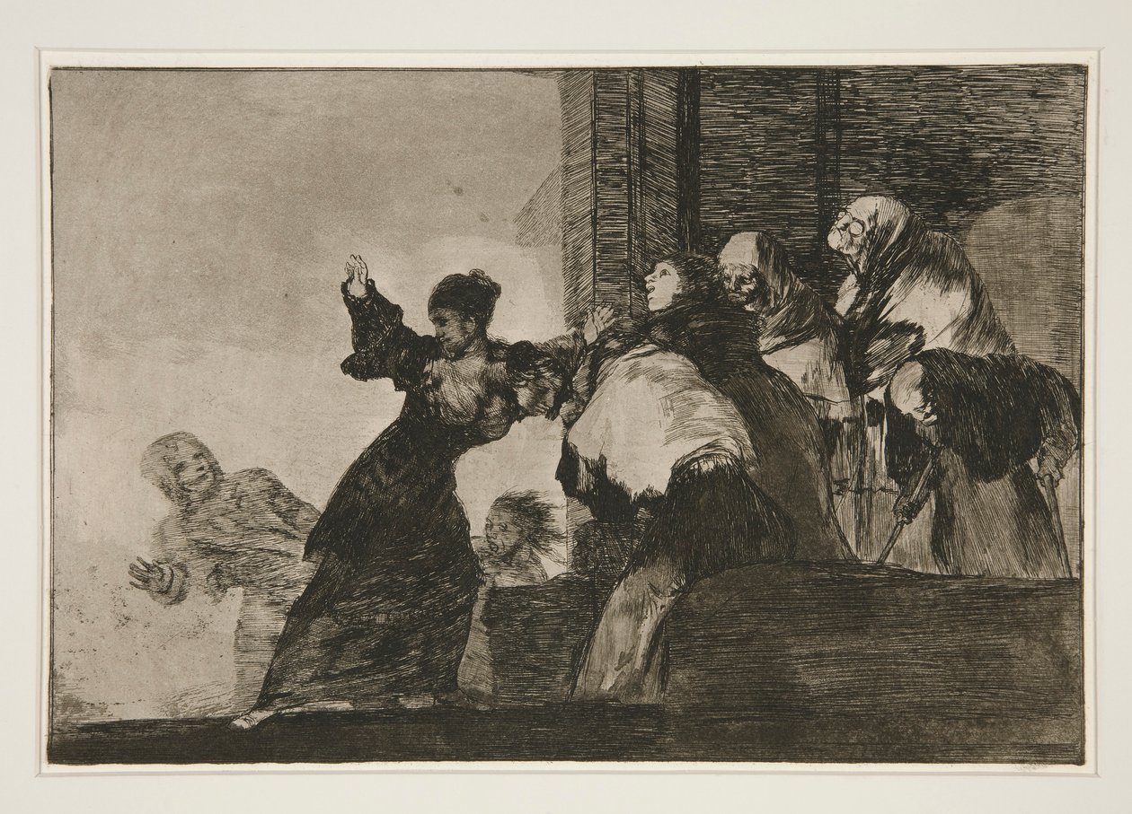 Különböző pobre (Szegény bolondság), pl. 11 a Los proverbios sorozatból alkotó: Francisco de Goya