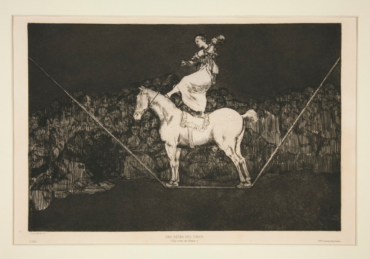 Különféle pontszerű (Punctual Folly), számozatlan lemez a Los proverbios sorozatból alkotó: Francisco de Goya