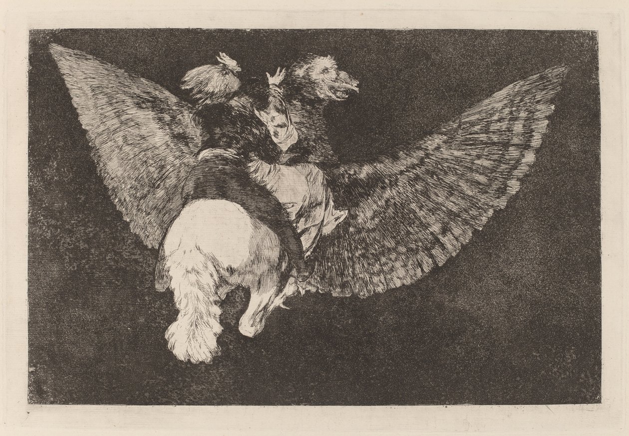Különböző volante (Flying Bolly) alkotó: Francisco de Goya