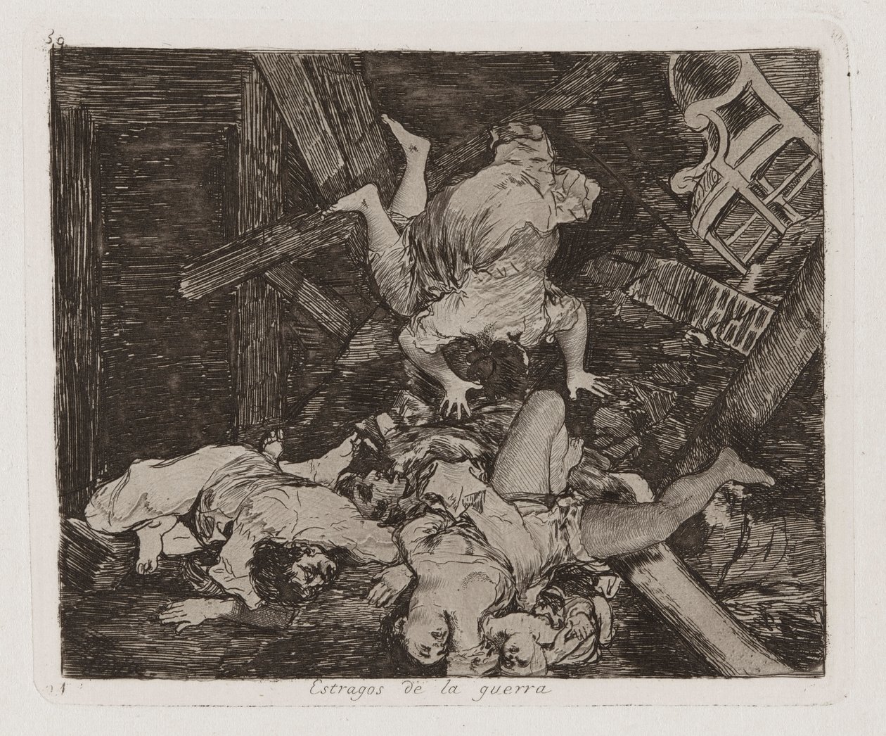 Ravages of War, 30. tábla a The Disasters of War-ból alkotó: Francisco de Goya