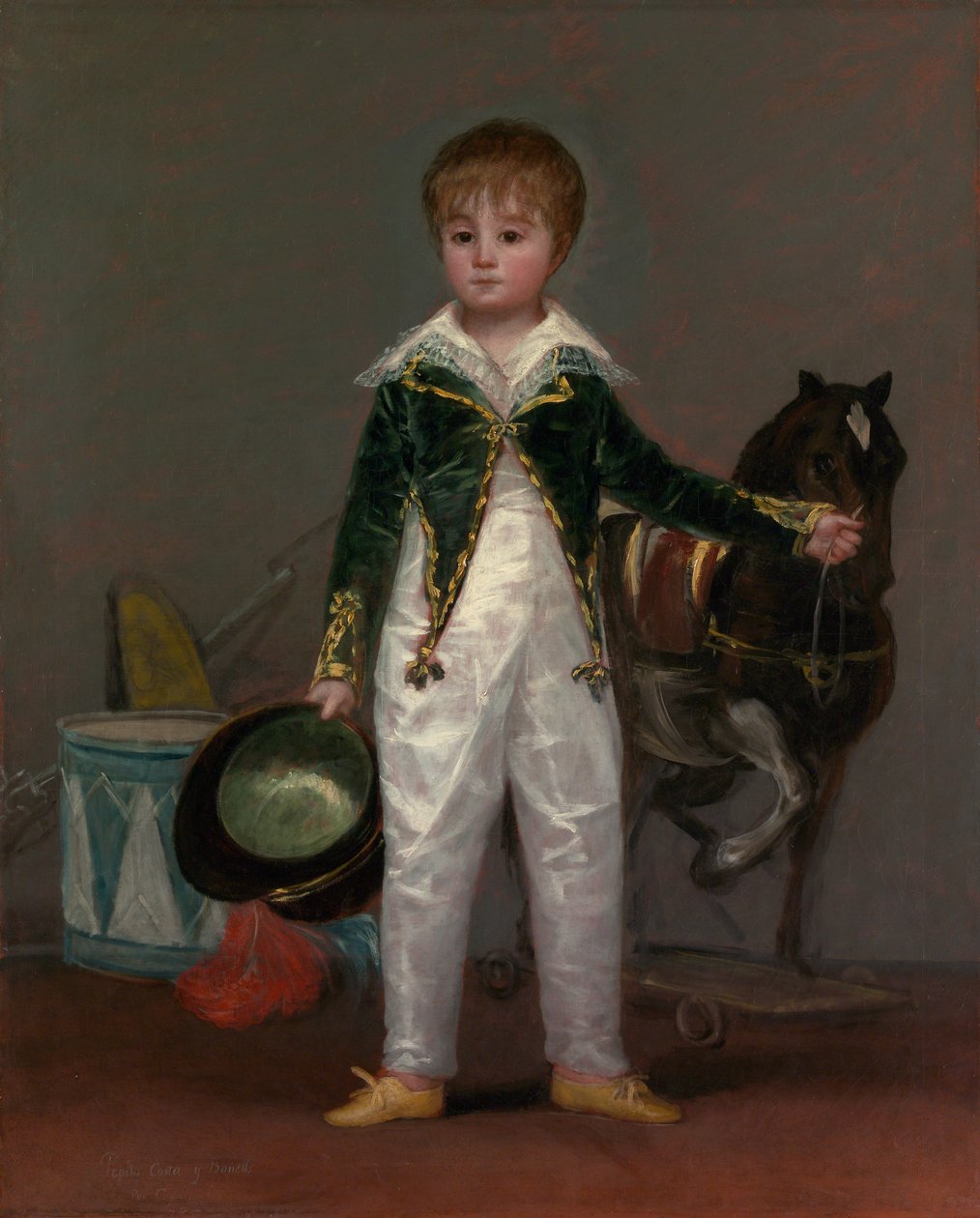 José Costa y Bonells 1870-ben halt meg, Pepito néven, kb. 1810. alkotó: Francisco de Goya