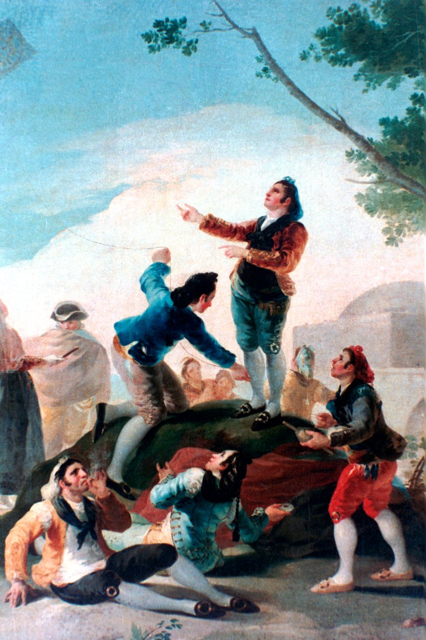 A sárkány, A sárkány, 1778 alkotó: Francisco de Goya