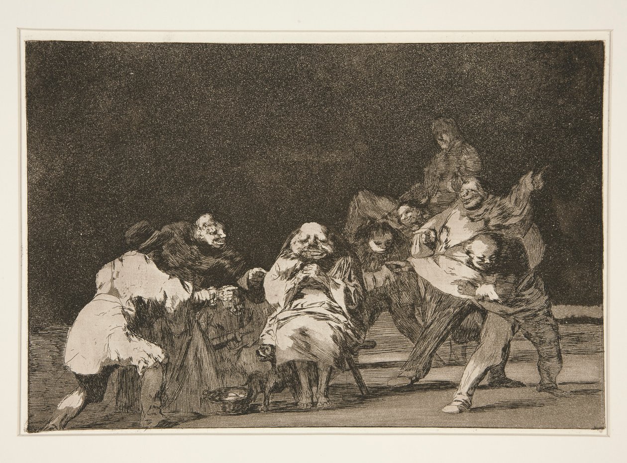 Hűség, pl. 17 a Példabeszédek sorozatból alkotó: Francisco de Goya