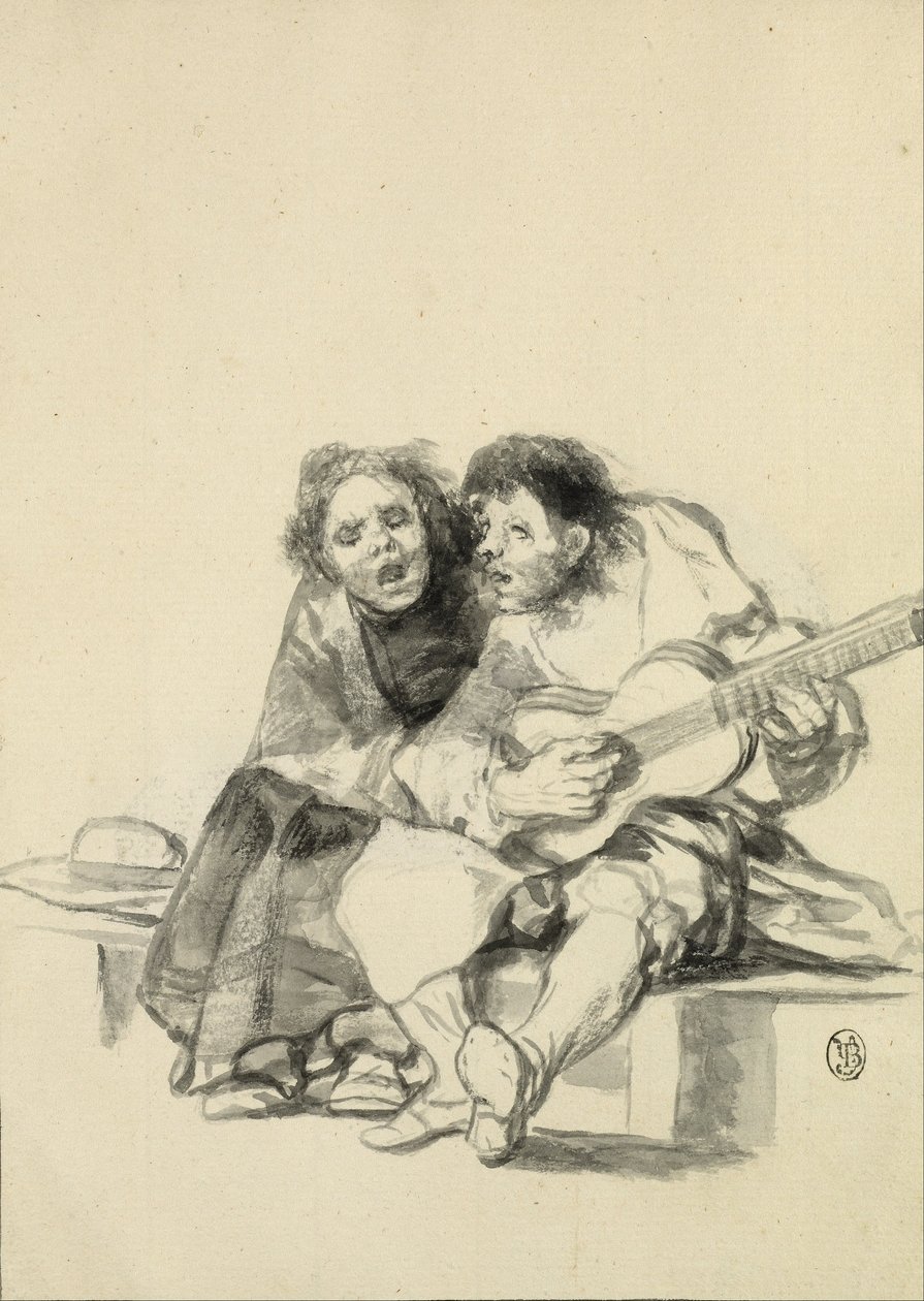 Muy accordes (Nagyon összhangban vannak) alkotó: Francisco de Goya
