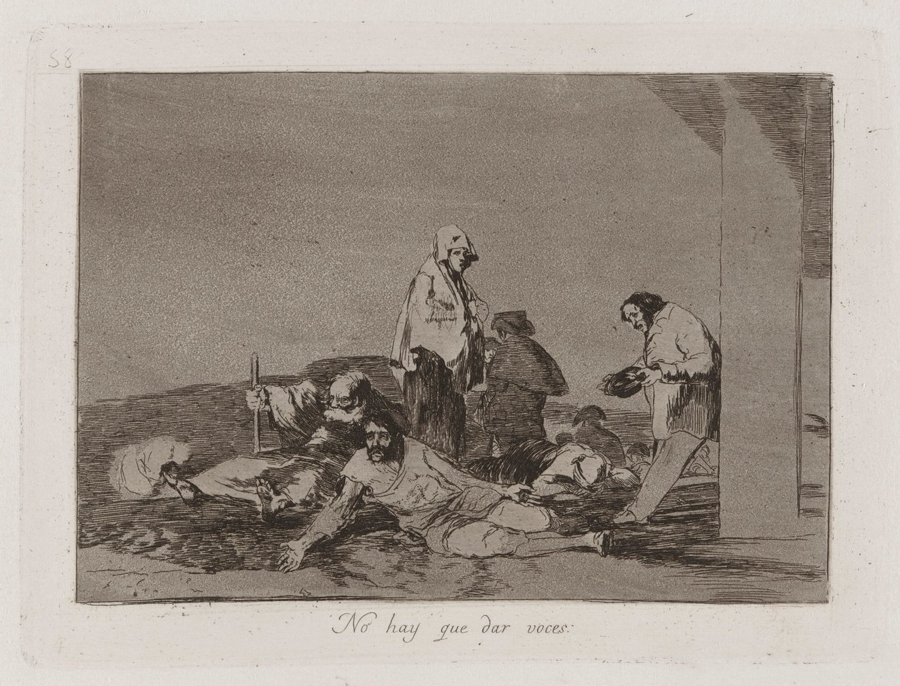 Nem kell hangot adni (It alkotó: Francisco de Goya