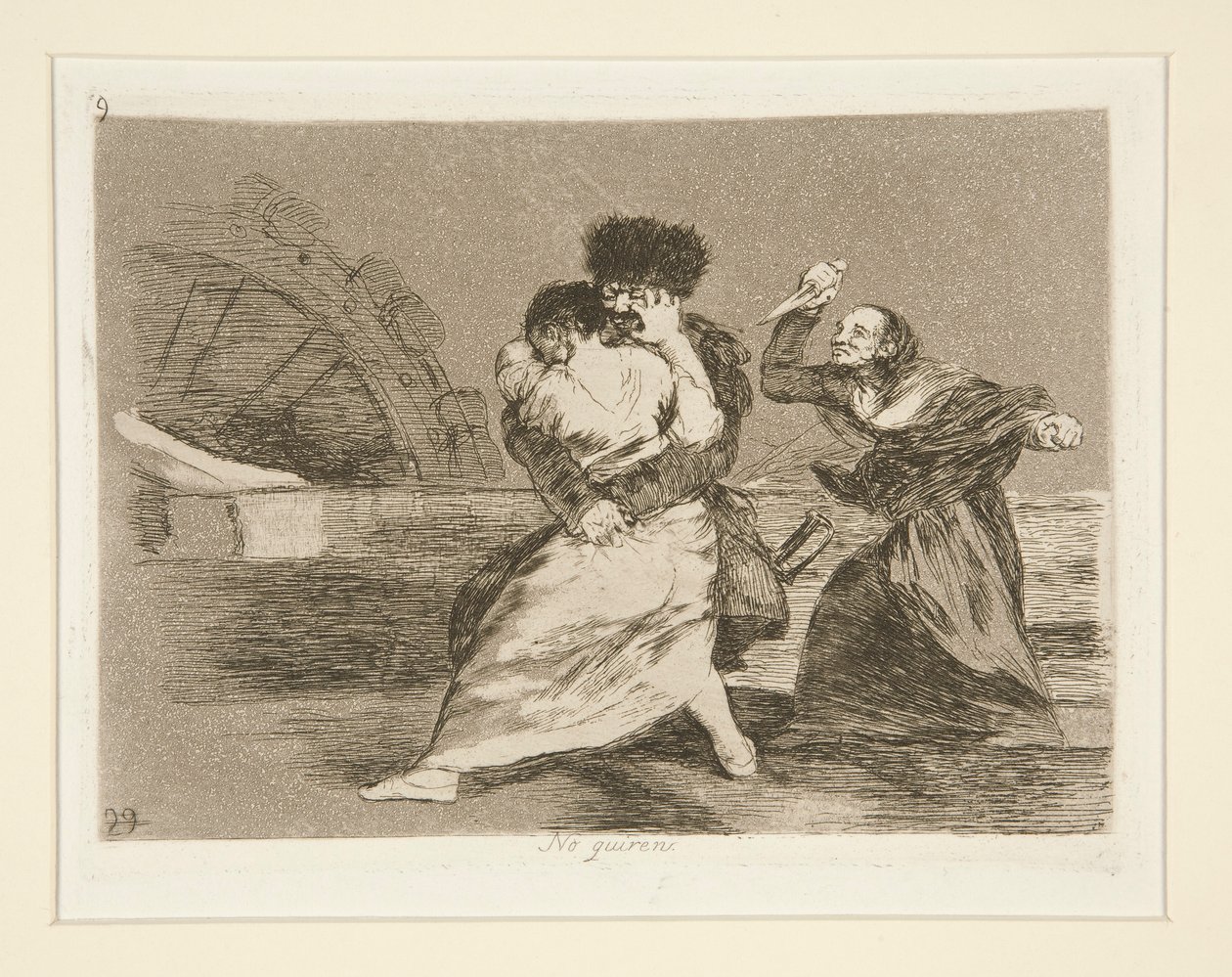 No quieren [sic] (Ők Don alkotó: Francisco de Goya