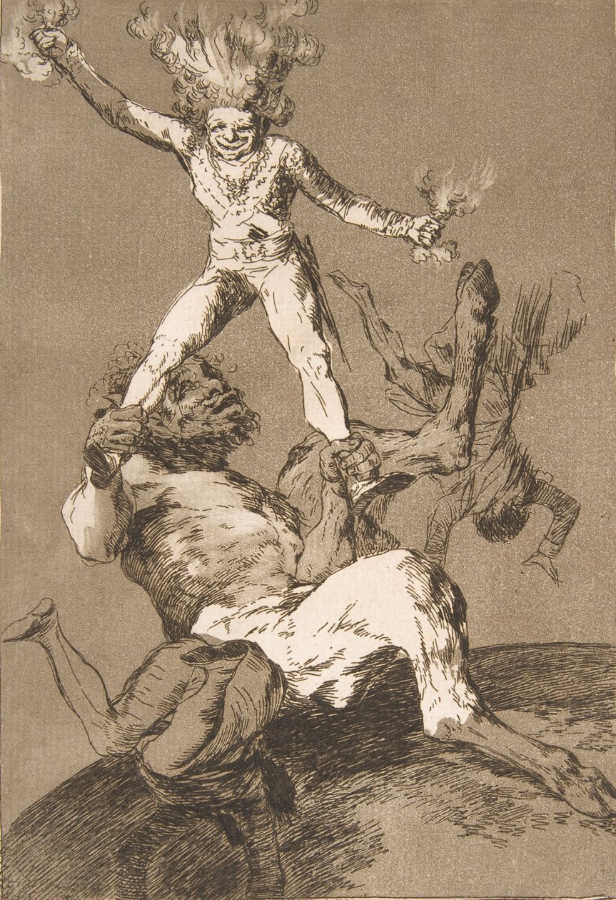 56. tábla a „Los Caprichos”-ból: Emelkedni és süllyedni Subir y bajar., 1799., 1799. alkotó: Francisco de Goya