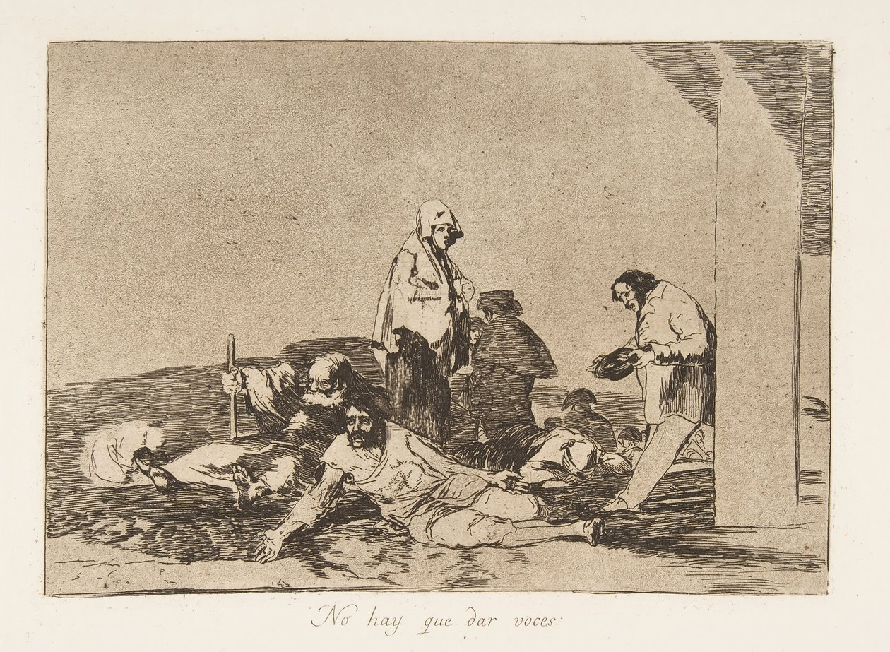 58. tábla a The Disasters of War Los Desastres de la Guerra-ból: It..., 1811-12, 1863. alkotó: Francisco de Goya