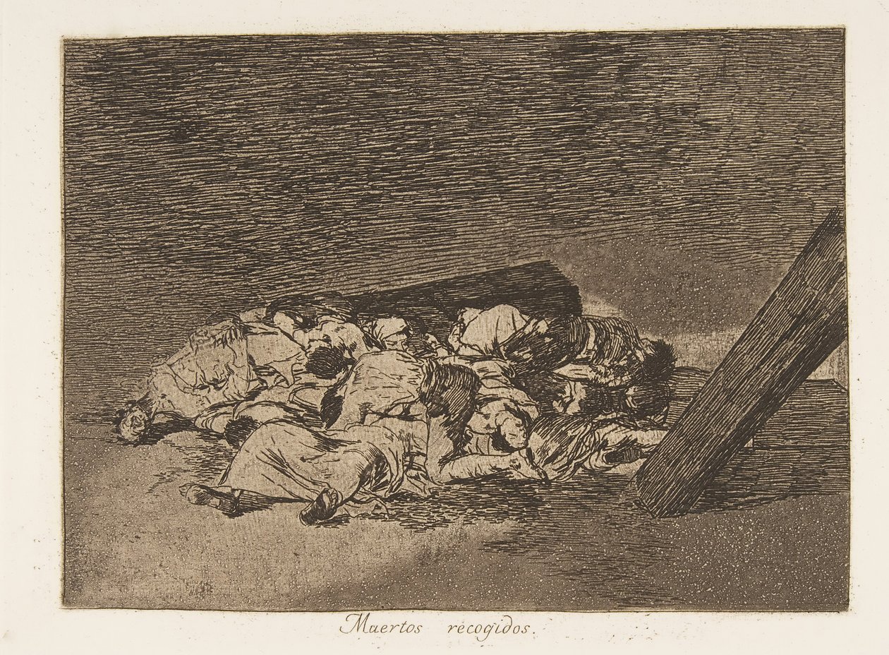 63. tábla a „The Disasters of War” Los Desastres de la Guerra-ból: „Ha..., 1811-12, 1863. alkotó: Francisco de Goya