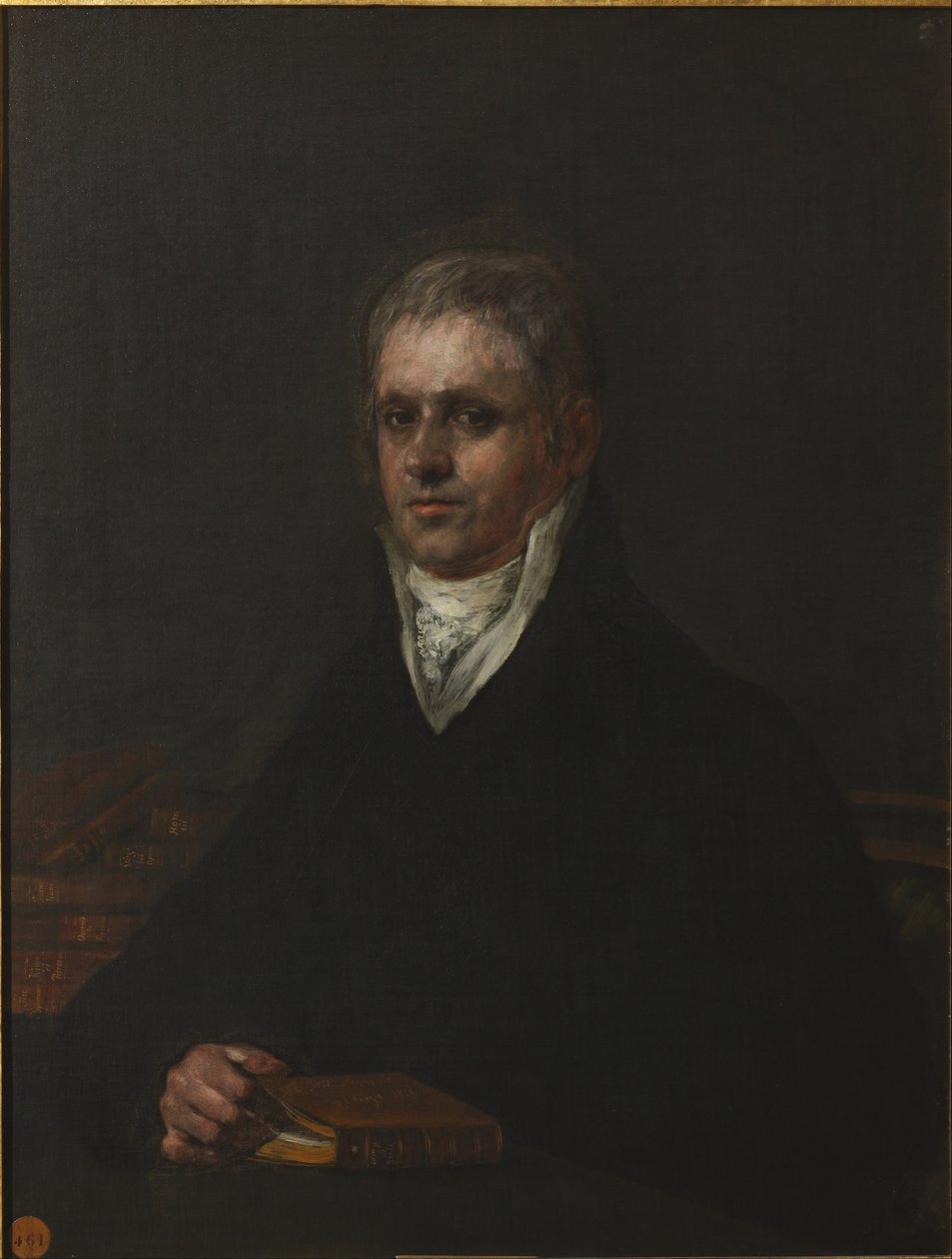 José Munárriz portréja alkotó: Francisco de Goya