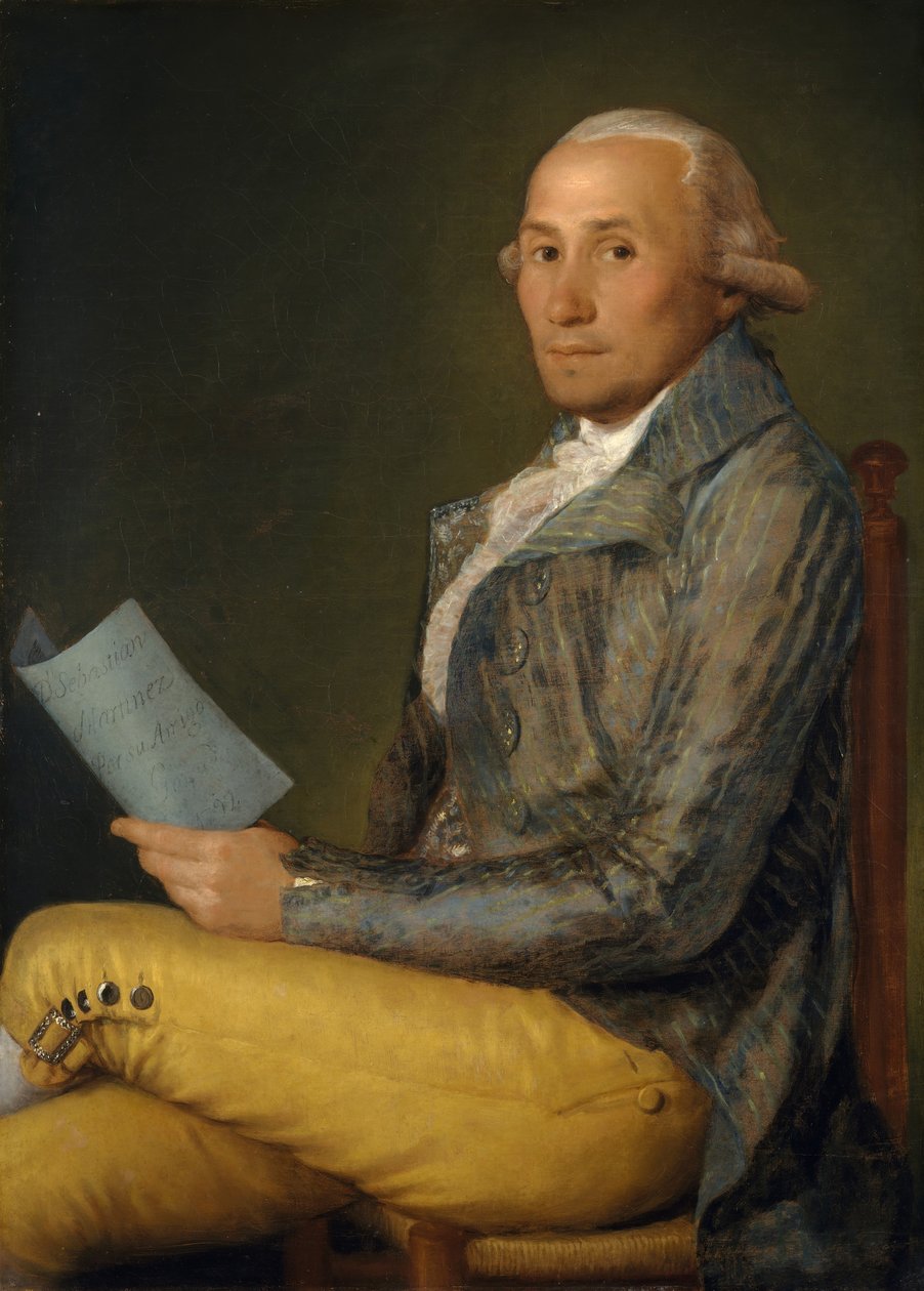 Sebastian Martinez y Perez 1747-1800, 1792. alkotó: Francisco de Goya