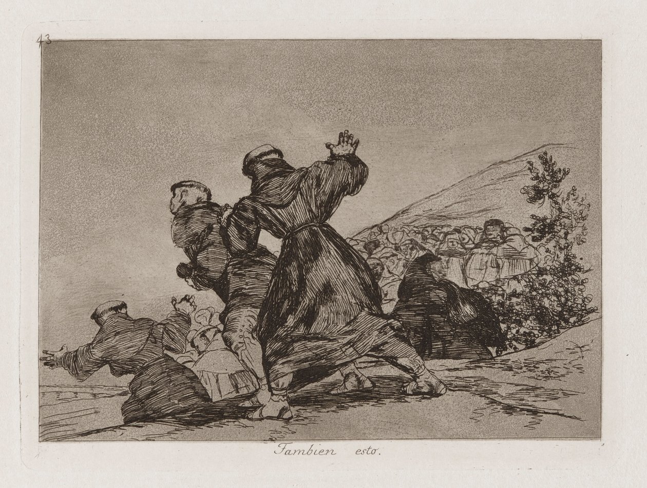 Ez is (Ez is), 43. tábla a The Disasters of War-ból alkotó: Francisco de Goya