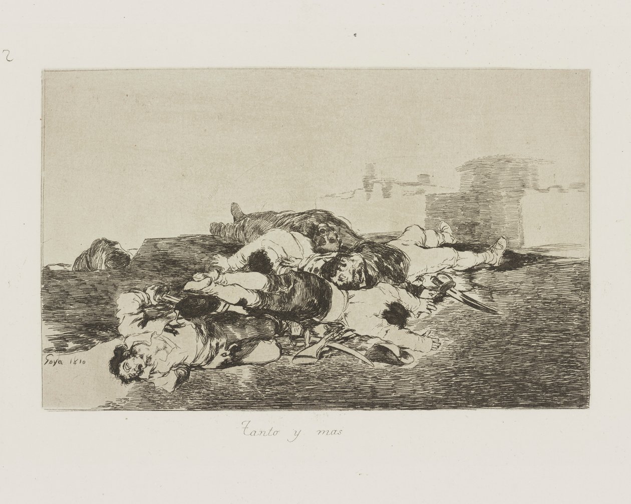 Annyi és még több. (Még rosszabb.), pl. 22-én a The Disasters of War sorozatból alkotó: Francisco de Goya