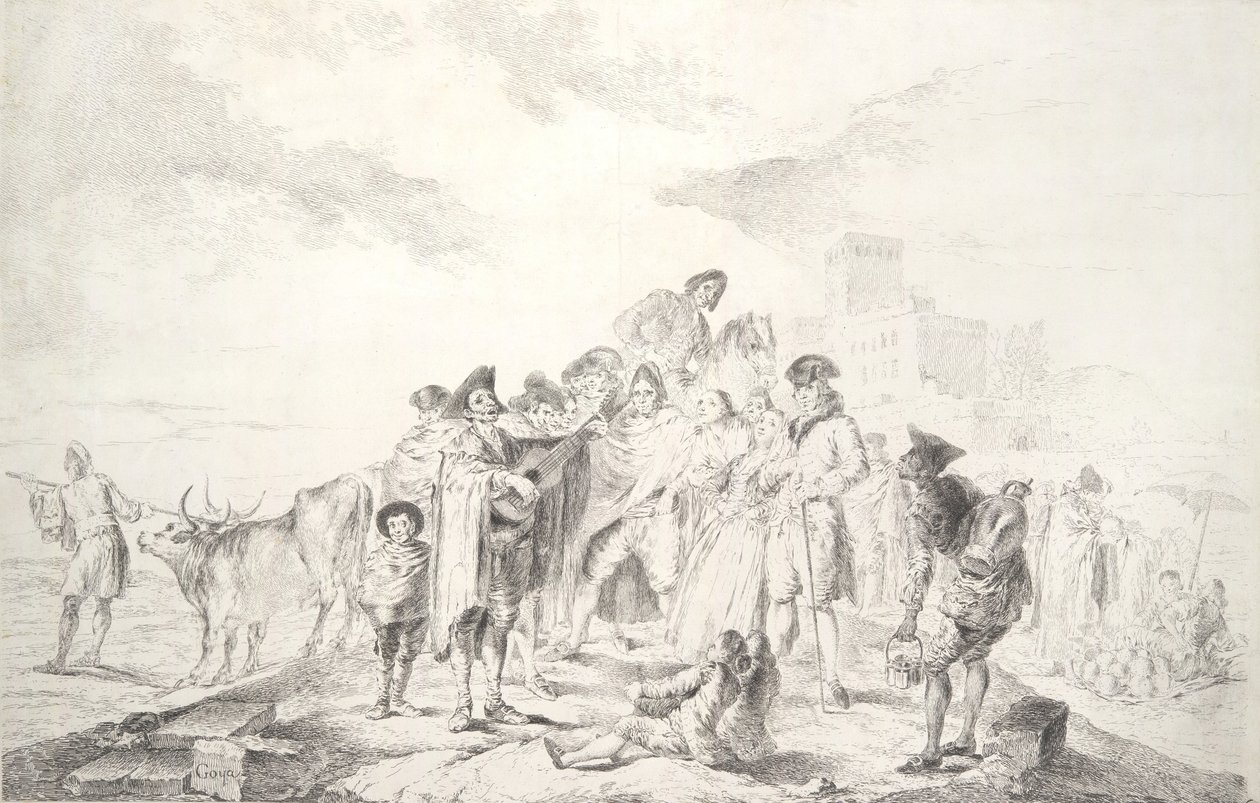 A vak gitáros A vak gitáros, kb. 1778., kb. 1778. alkotó: Francisco de Goya