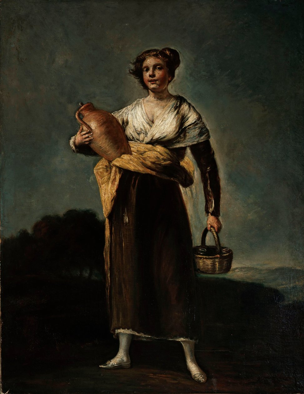A vízhozó La Aguadora, 1810. alkotó: Francisco Goya de