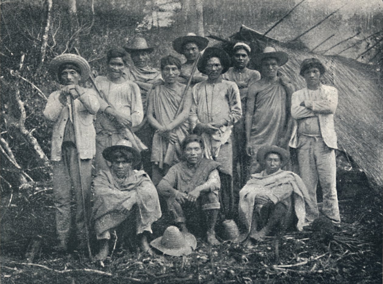 Koronás indiánok, 1895 alkotó: Francisco Henszler