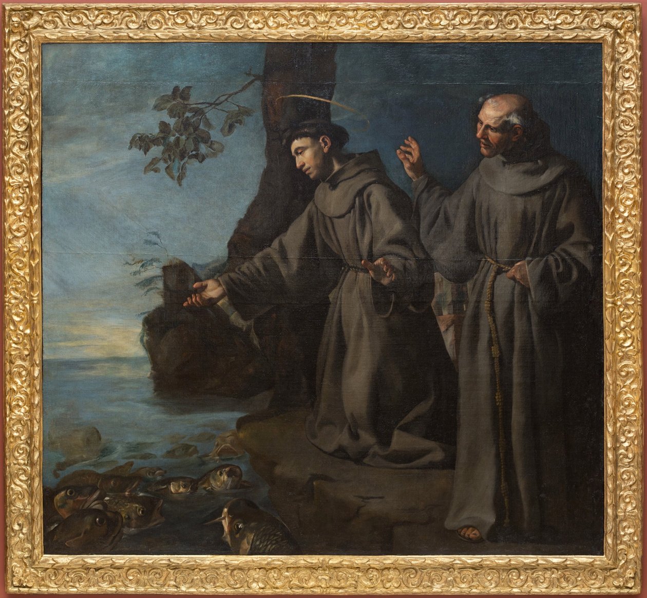 Szent Antal prédikál a halaknak alkotó: Francisco Herrera the Elder
