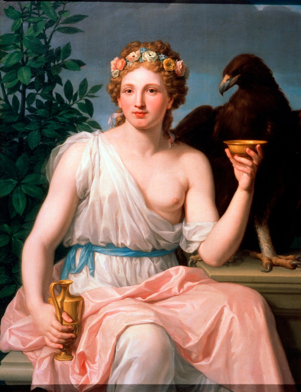 Hebe, 1784. alkotó: Francisco Javier Ramos y Albertos