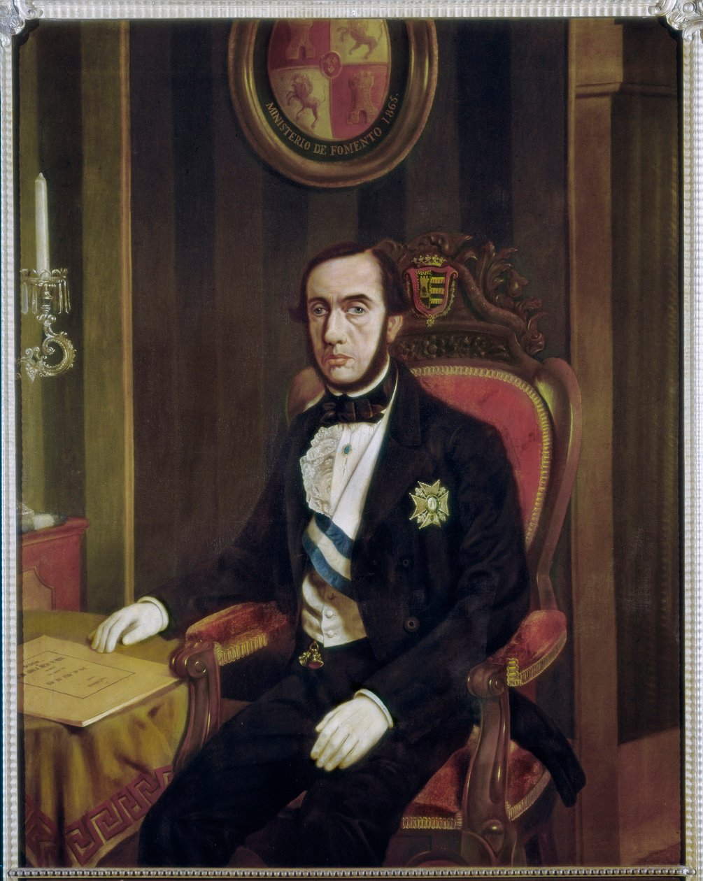 Antonio ALCALA GALIANO portréja alkotó: Francisco Javier de Urrutia