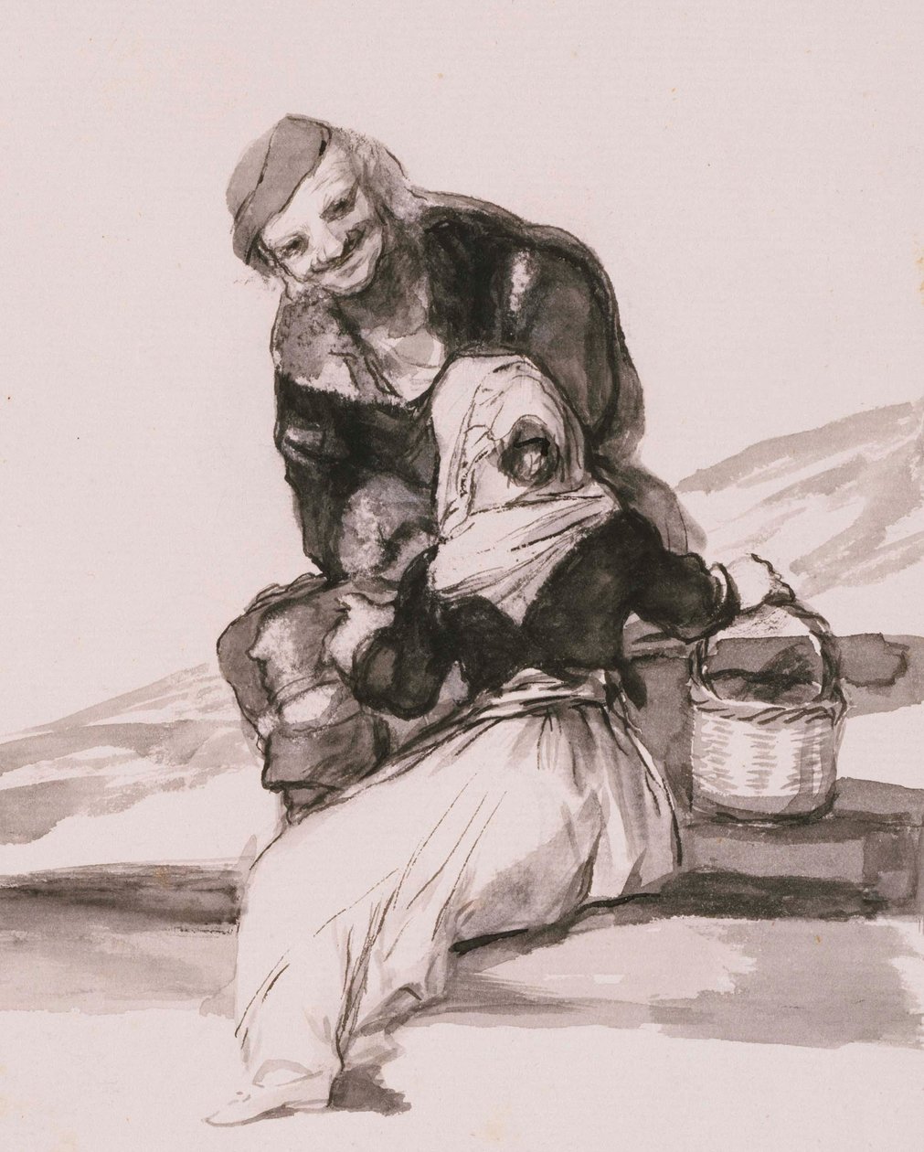 Vigyázz a tanácsra (vágott) alkotó: Francisco de Goya