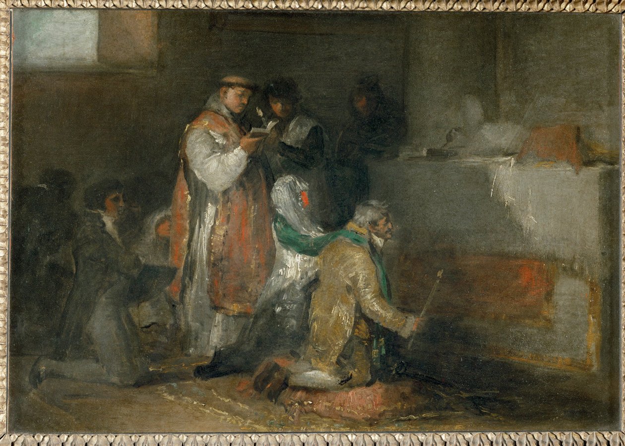 Le mariage inegal - a rosszul összeillő pár ... alkotó: Francisco Jose de (circle of) Goya y Lucientes