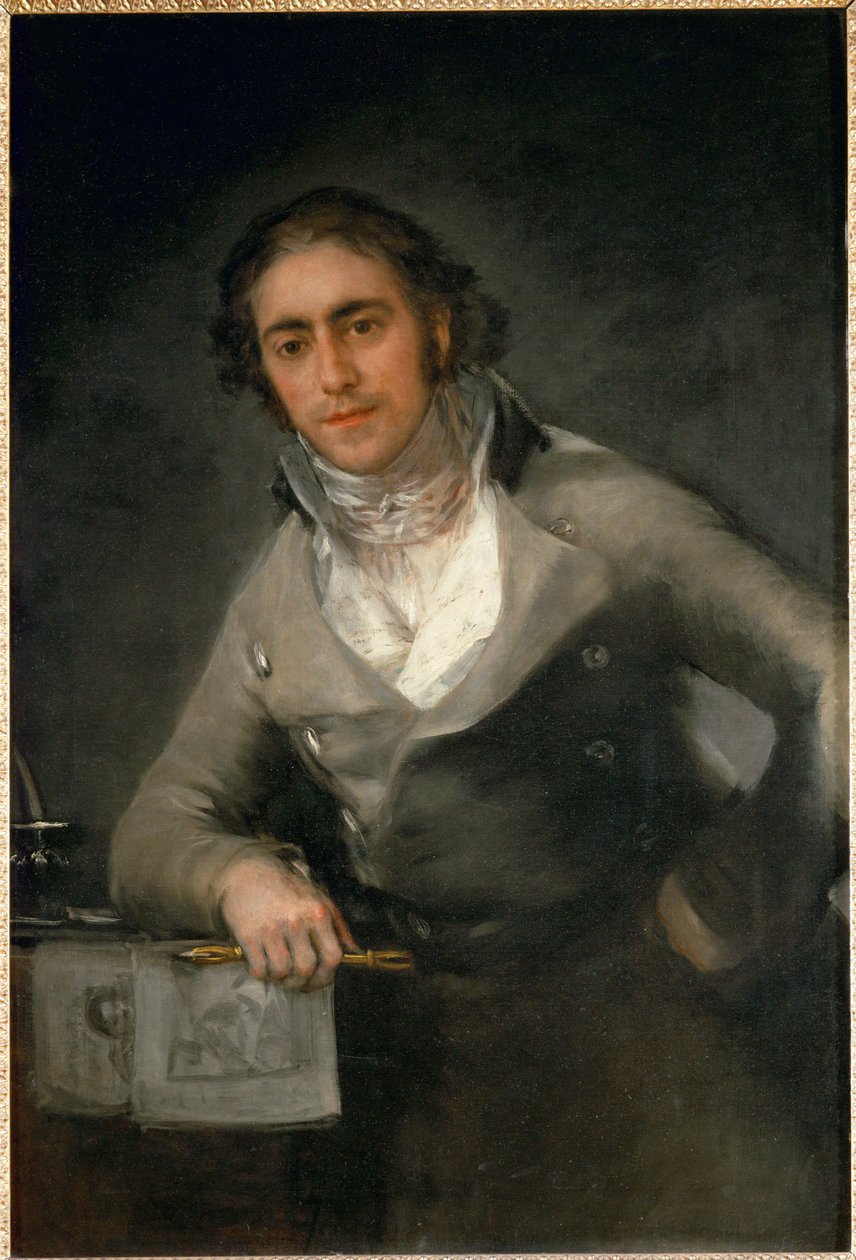 Portré egy férfi - Férfi portré ... alkotó: Francisco Jose de (circle of) Goya y Lucientes
