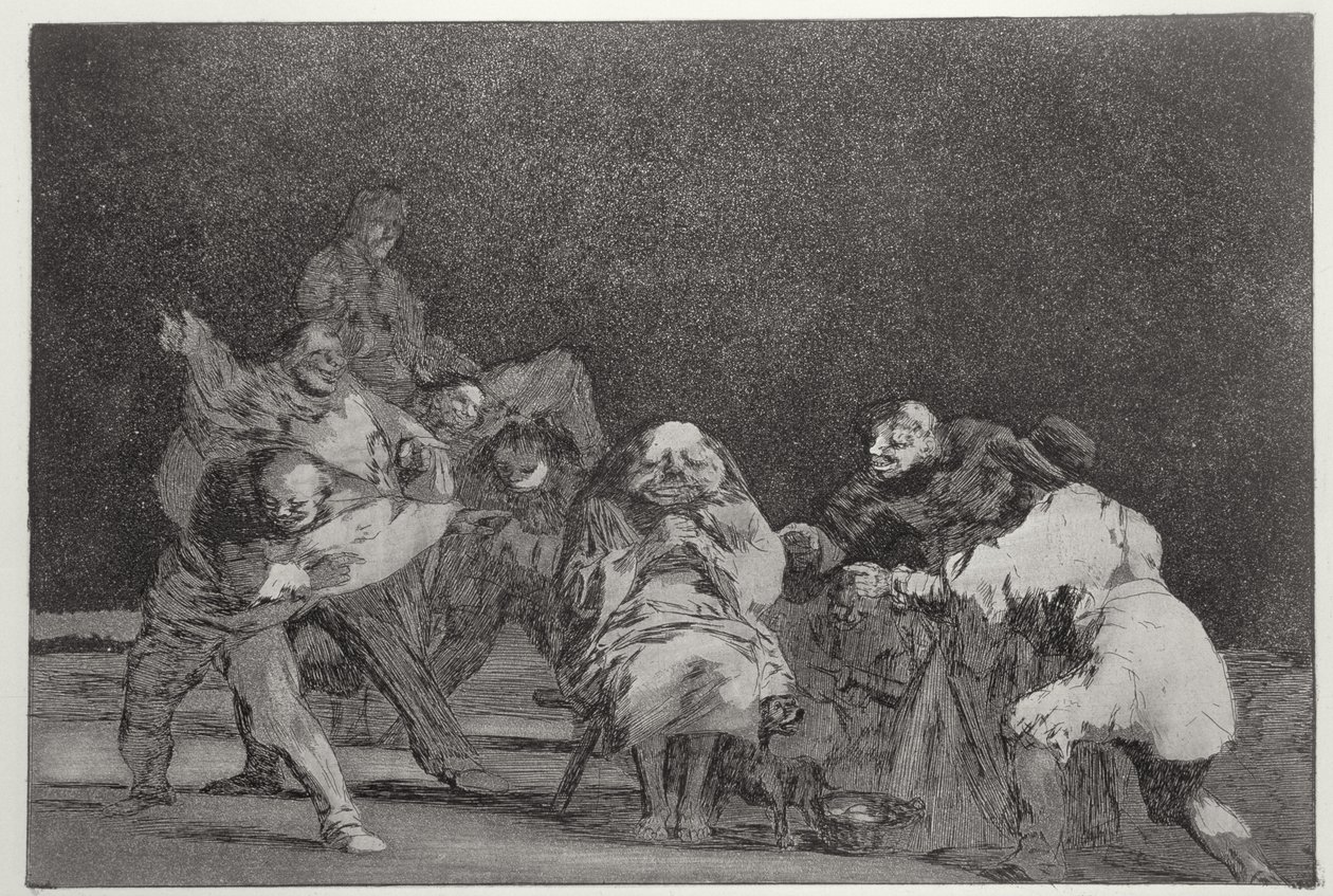 193-0082313 Hűség, „Példabeszédek” 17. táblája alkotó: Francisco Jose de Goya y Lucientes