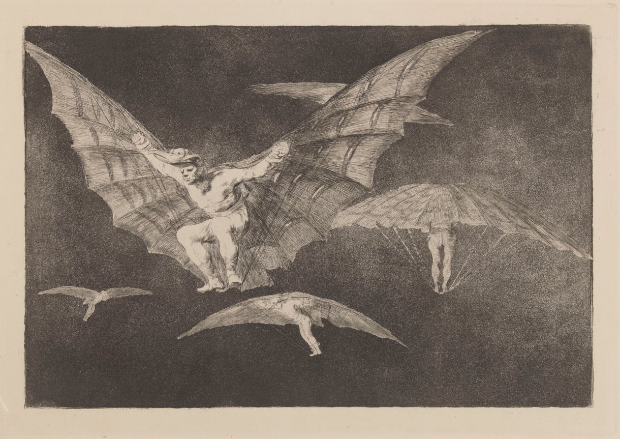 A repülés módja alkotó: Francisco Jose de Goya y Lucientes