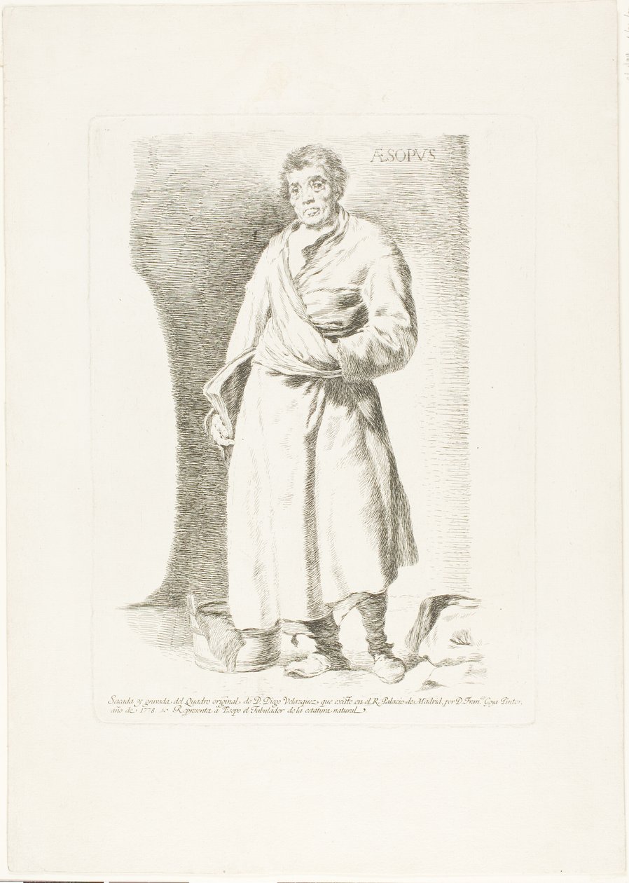 Aesop alkotó: Francisco Jose de Goya y Lucientes