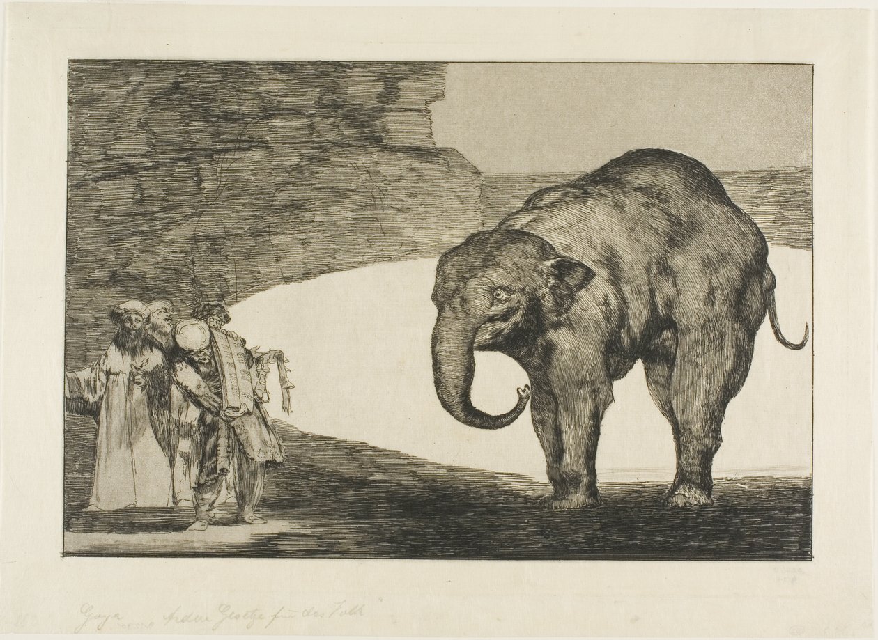 Animal Folly, a Disparatestől alkotó: Francisco Jose de Goya y Lucientes