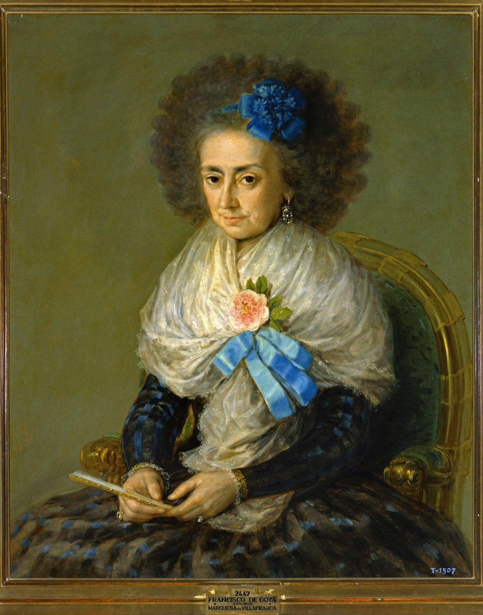 Dona Maria Antonia Gonzaga, Marquise of Villafranca ... (festmény, vászon) alkotó: Francisco Jose de Goya y Lucientes