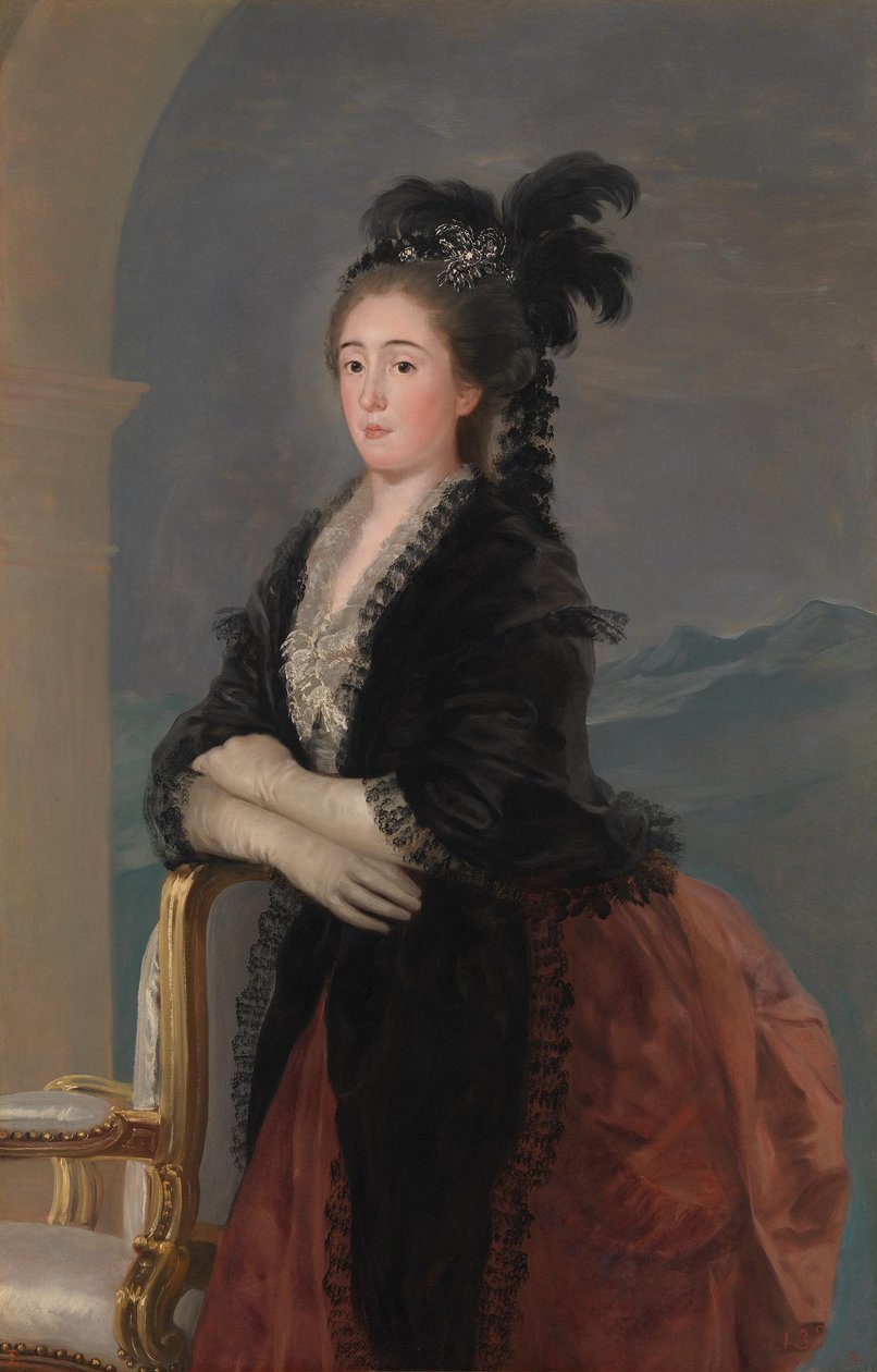 Maria Teresa da Vallabriga asszony alkotó: Francisco Jose de Goya y Lucientes