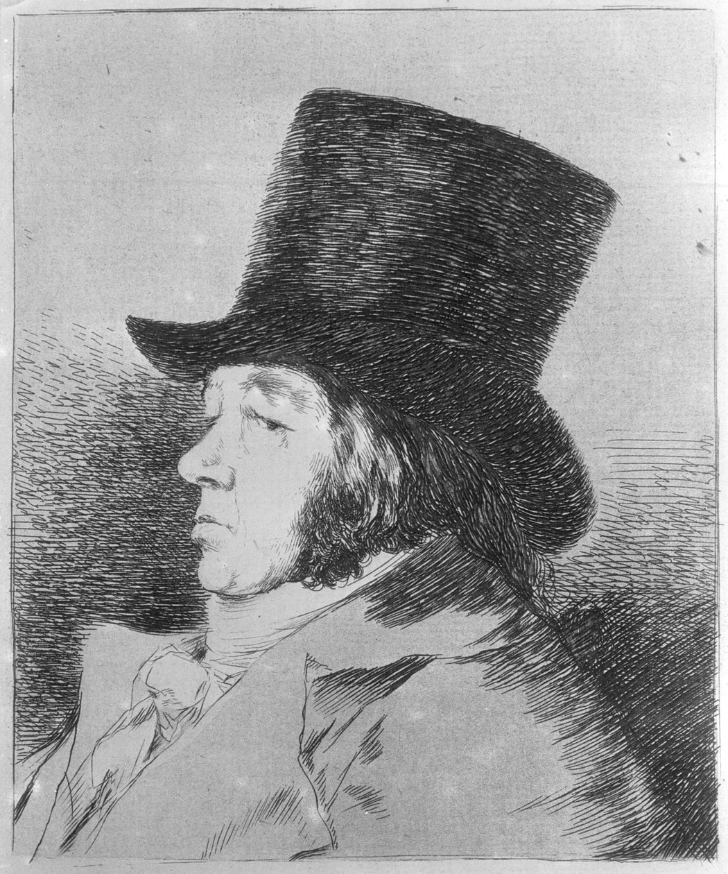 Francisco Goya y Lucientes, festő, az „Los Caprichos” sorozat 1. táblája alkotó: Francisco Jose de Goya y Lucientes