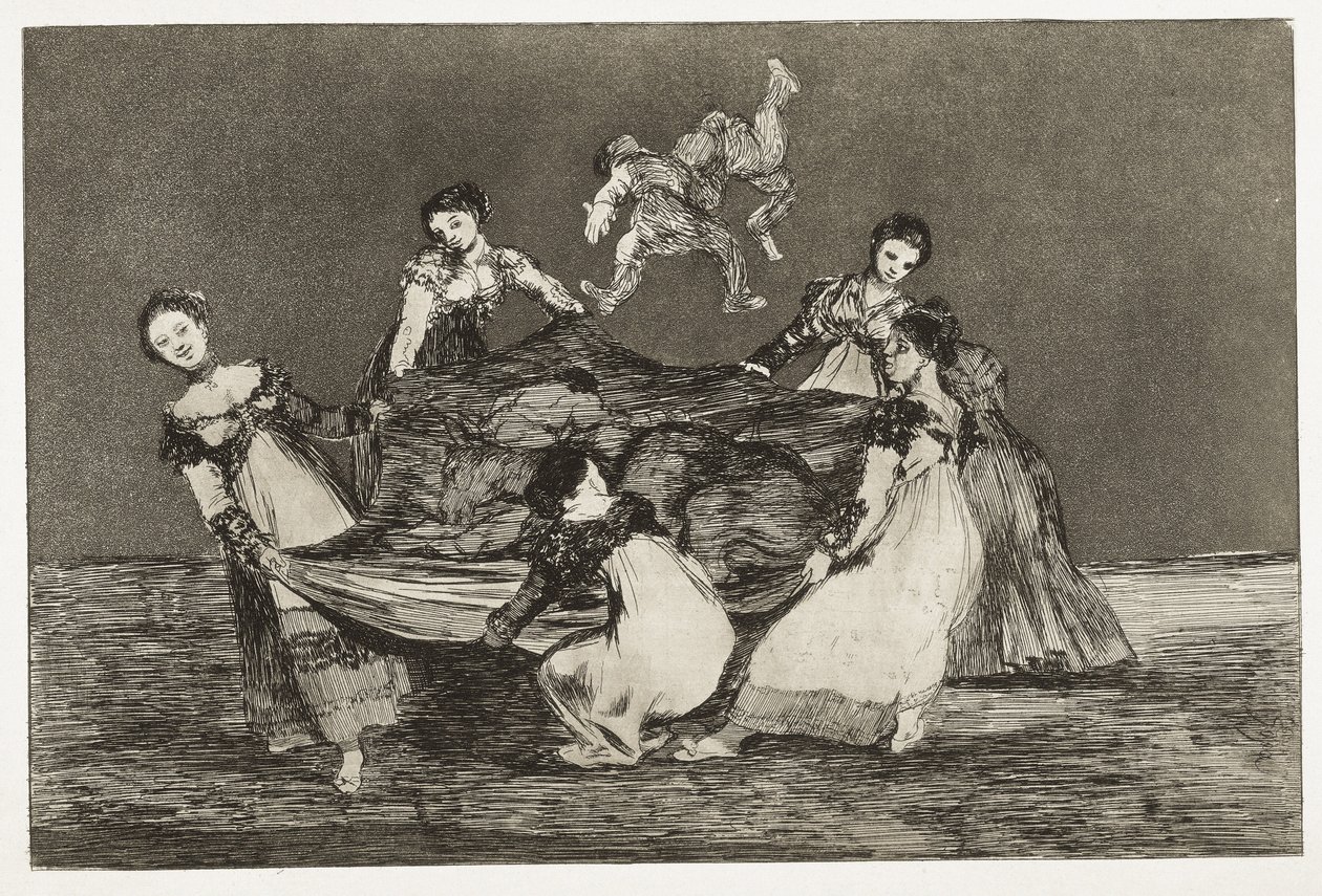 GOYA Y LUCIENES, Francisco de (1746-1828). Példabeszédek. Női rejtvény. 1815-1824. (24