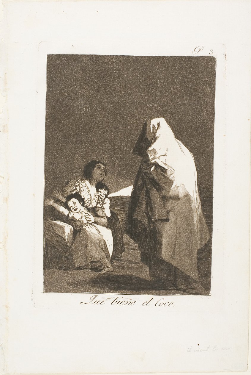 Itt jön a Bogeyman, harmadik lemez Los Caprichosból alkotó: Francisco Jose de Goya y Lucientes