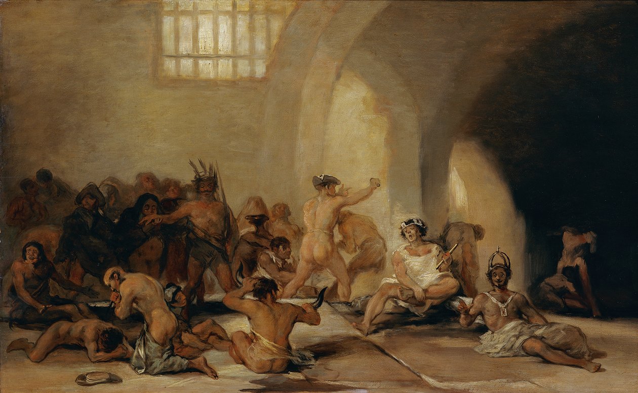 őrültek háza alkotó: Francisco Jose de Goya y Lucientes