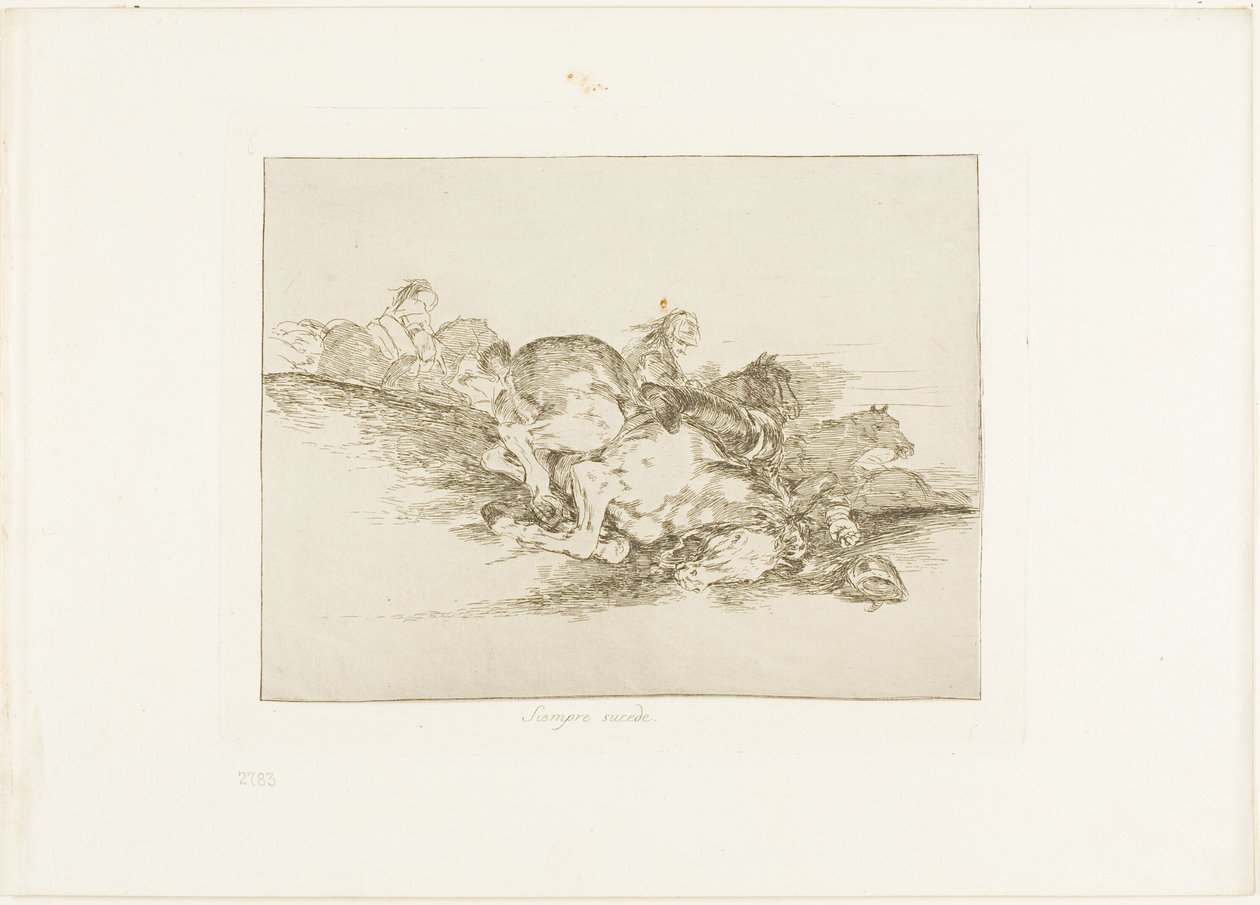 Mindig megtörténik, nyolcas lemez a The Disasters of War-ból alkotó: Francisco Jose de Goya y Lucientes