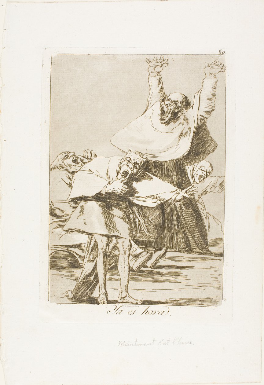 Itt az idő, 80. lemez Los Caprichosból alkotó: Francisco Jose de Goya y Lucientes
