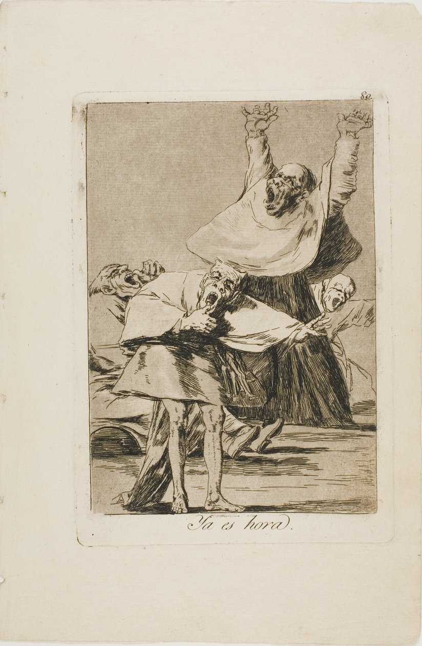 Itt az idő, 80. lemez Los Caprichosból alkotó: Francisco Jose de Goya y Lucientes