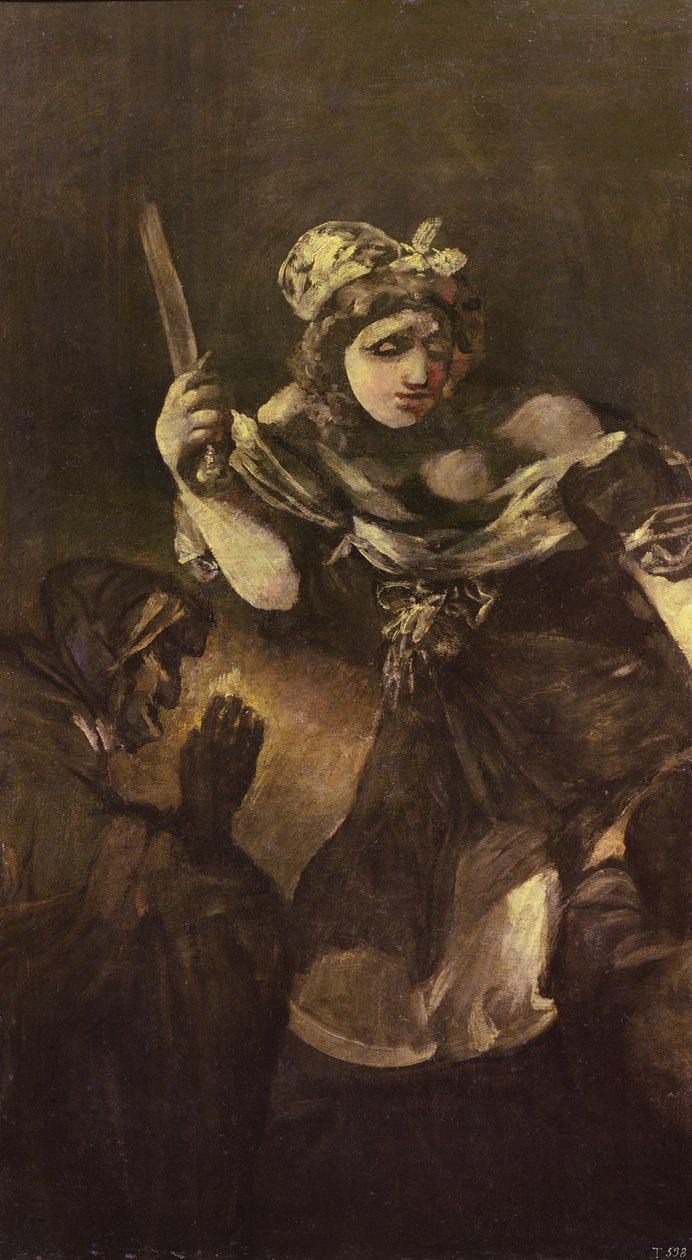 Judit és Holofernész, 1819-23 körül (olaj, vászon) alkotó: Francisco Jose de Goya y Lucientes